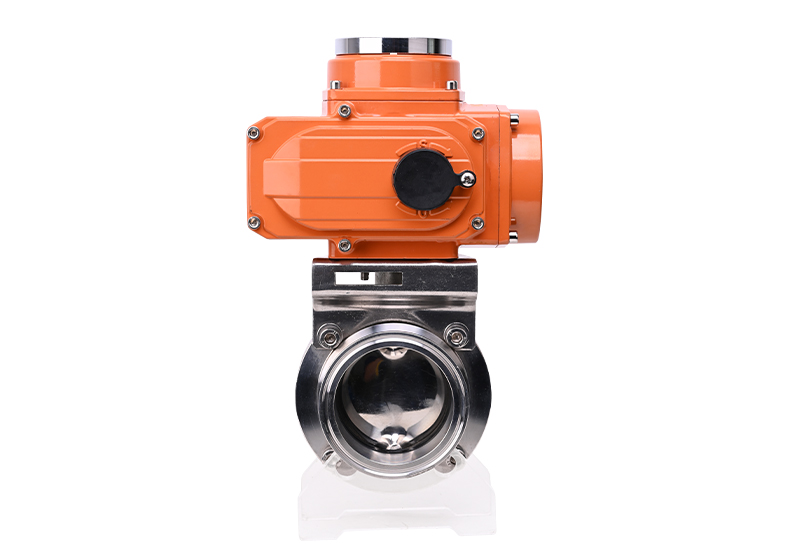 電動不銹鋼快裝蝶閥 D981F-16P