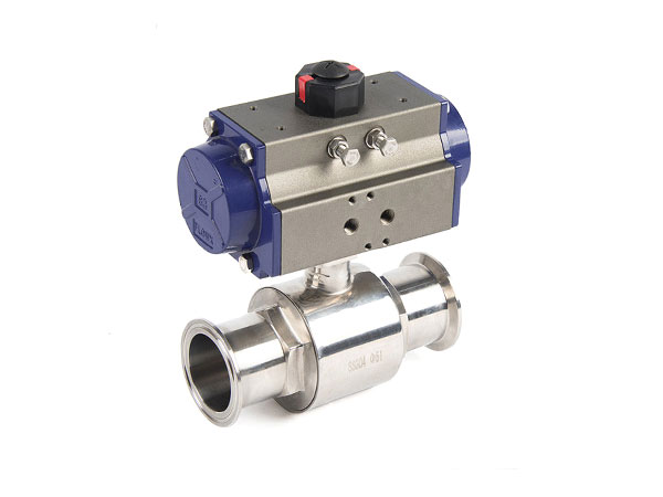 氣動(dòng)衛(wèi)生級球閥