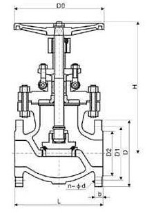 J41W10K日標(biāo)截止閥(圖1)